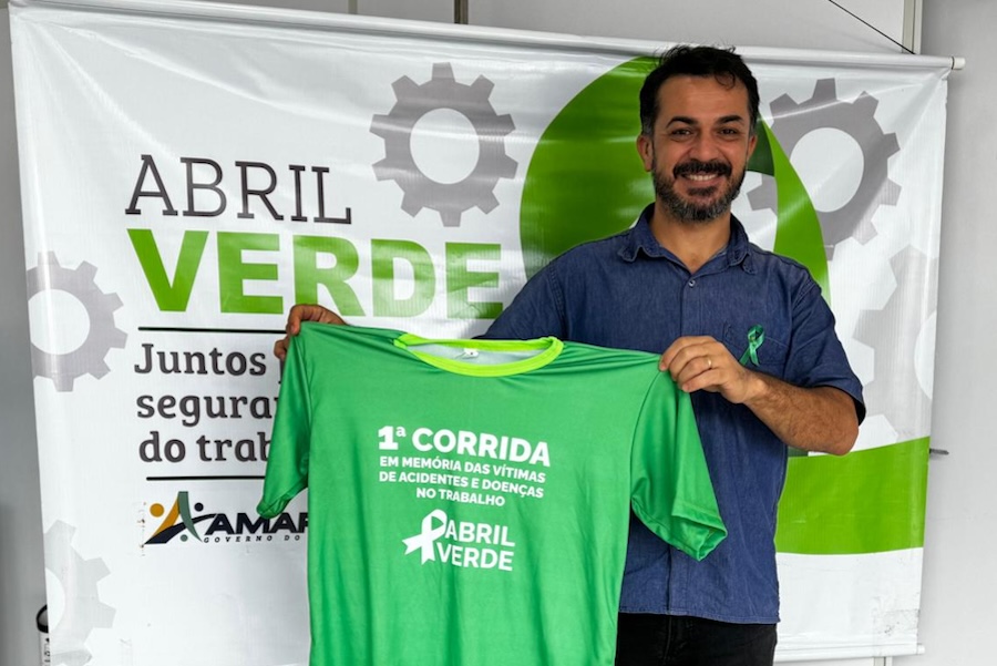 Abril Verde: Governo do Amapá realiza corrida de rua em memória às vítimas de acidentes de trabalho