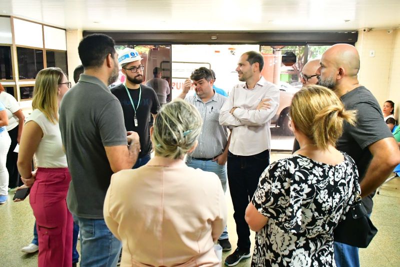 Gestores do Governo do Amapá realizam visita técnica no Hospital de Clínicas Alberto Lima para discutir plano de reforma