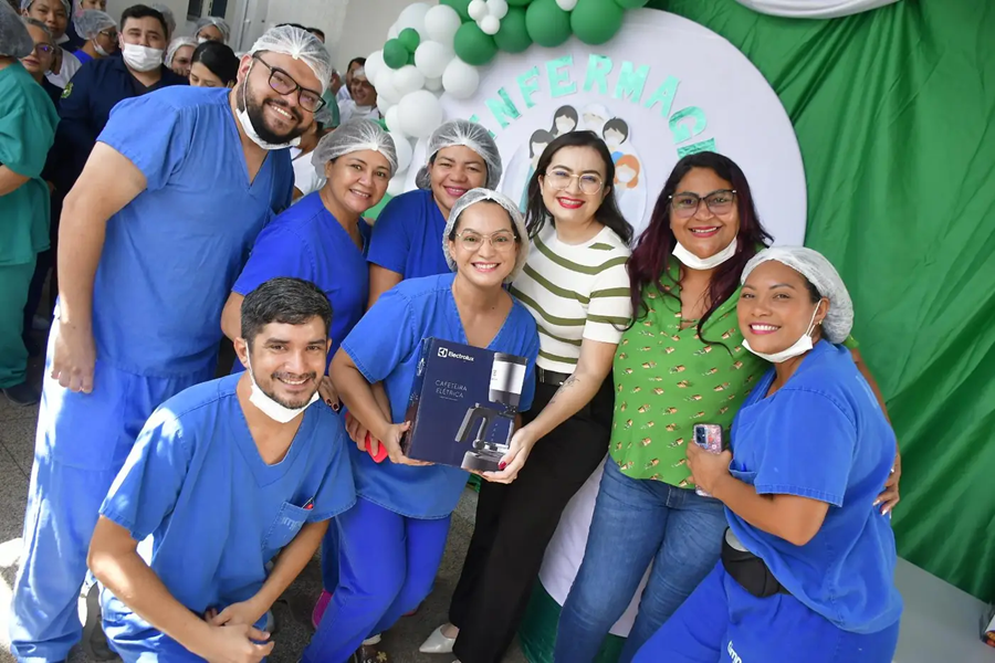 Hospital de Emergência promove 'Semana da Enfermagem' e inaugura sala de apoio psicológico aos profissionais da saúde