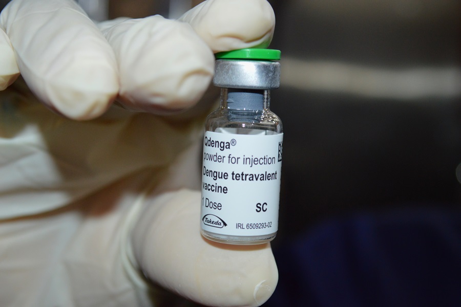 Primeira remessa com 12 mil doses de vacina contra a dengue chega ao Amapá