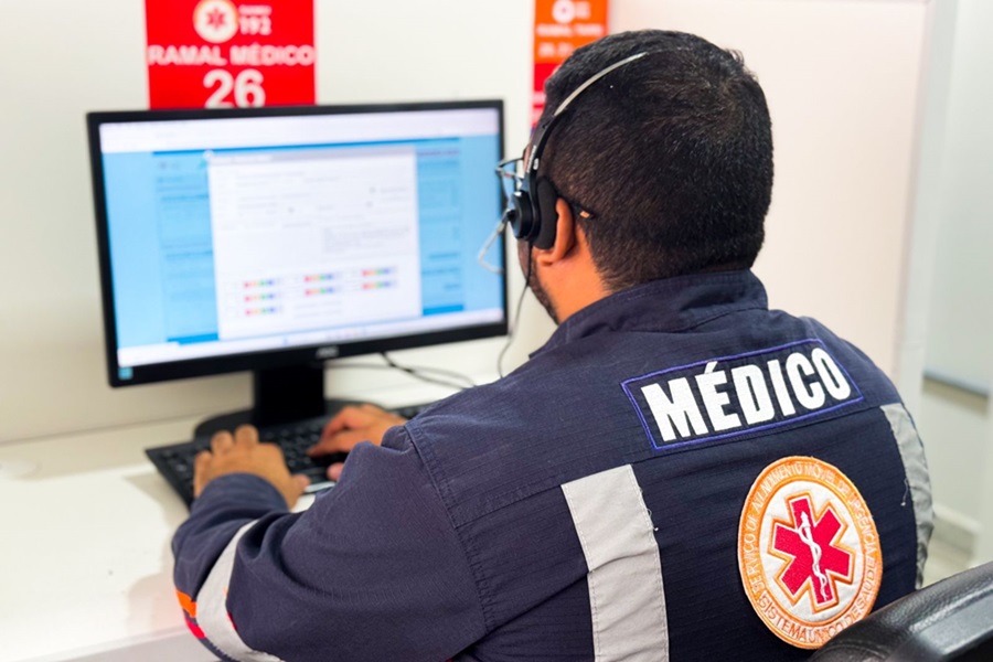 No Amapá, Central de Regulação do Samu atende mais de 2 mil ocorrências por mês