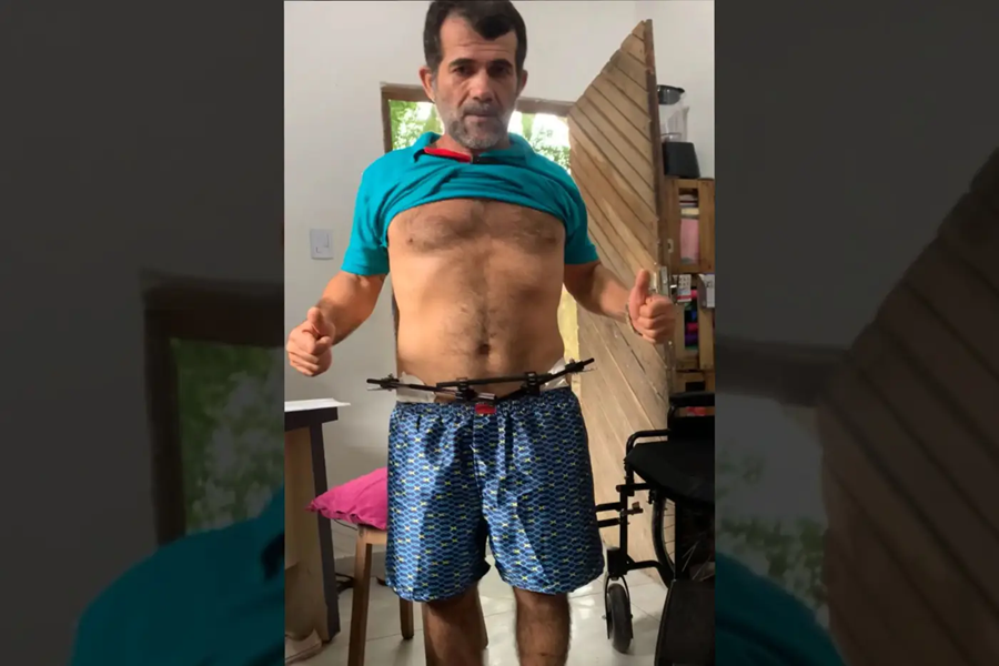 'Quem falou que eu não ia andar, vai se surpreender', diz paciente do programa Zera Fila do Governo do Amapá