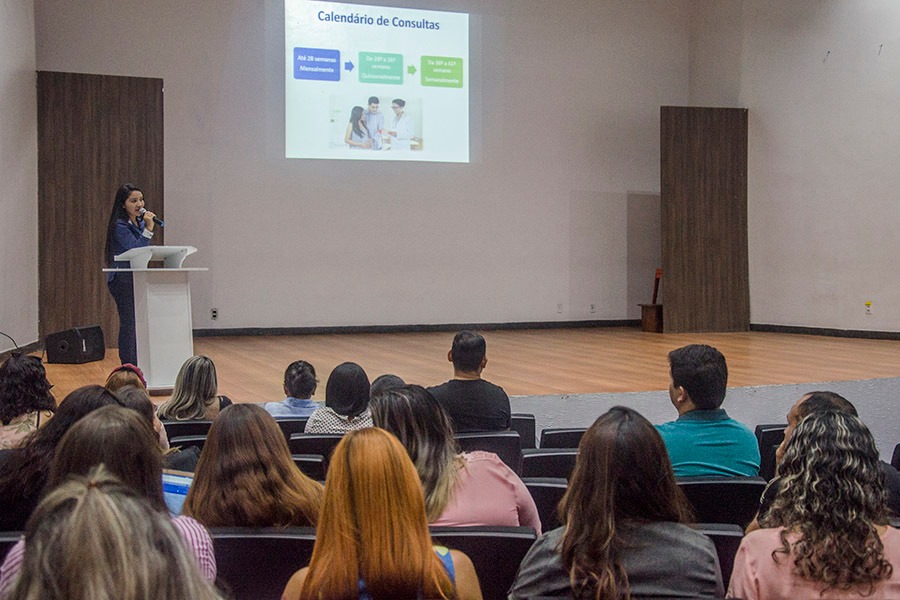 Evento reforça importância do pré-natal e amamentação