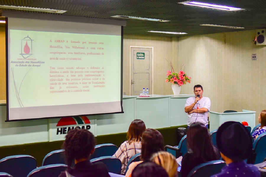 Hemoap e Associação dos Hemofílicos discutem doenças relacionadas ao sangue