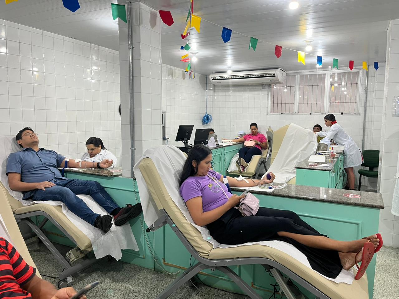 Hemoap encerra campanha 'Junho Vermelho' com mais de 1,2 mil doações de sangue