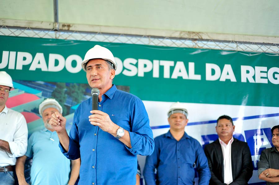 Iniciam as obras do Hospital Regional de Porto Grande