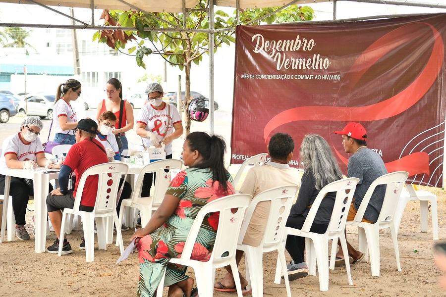Governo do Amapá promove ação de saúde e autocuidado pelo Dia Mundial de Combate à AIDS