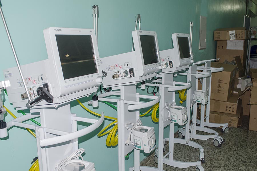 GEA compra respiradores mecânicos para potencializar atendimentos nas UTIs
