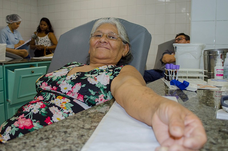 Hemoap supera meta de doação de sangue feminino estipulada pelo Ministério da Saúde