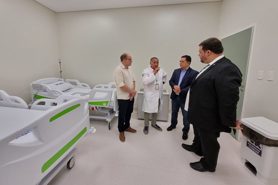 Governo do Estado e Suframa realizam visita técnica ao Hospital Universitário do Amapá