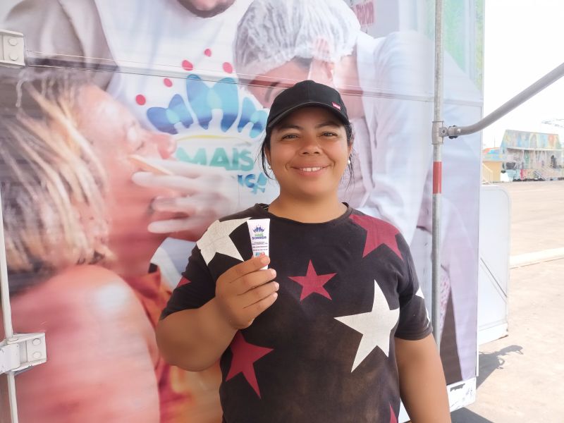 ‘É algo que a gente precisa muito’, diz empreendedora ao receber atendimento odontológico gratuito na 53ª Expofeira do Amapá