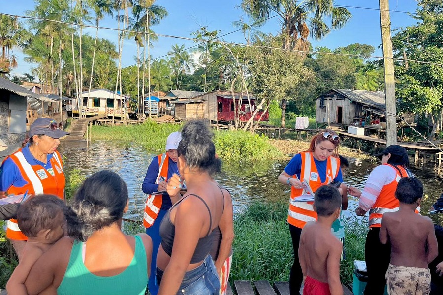 Em quatro dias, Governo do Amapá atualizou a vacinação de mais de 700 pessoas em Oiapoque