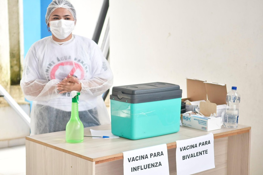Mutirão de vacinação do Governo do Amapá atende moradores em áreas de difícil acesso em Oiapoque