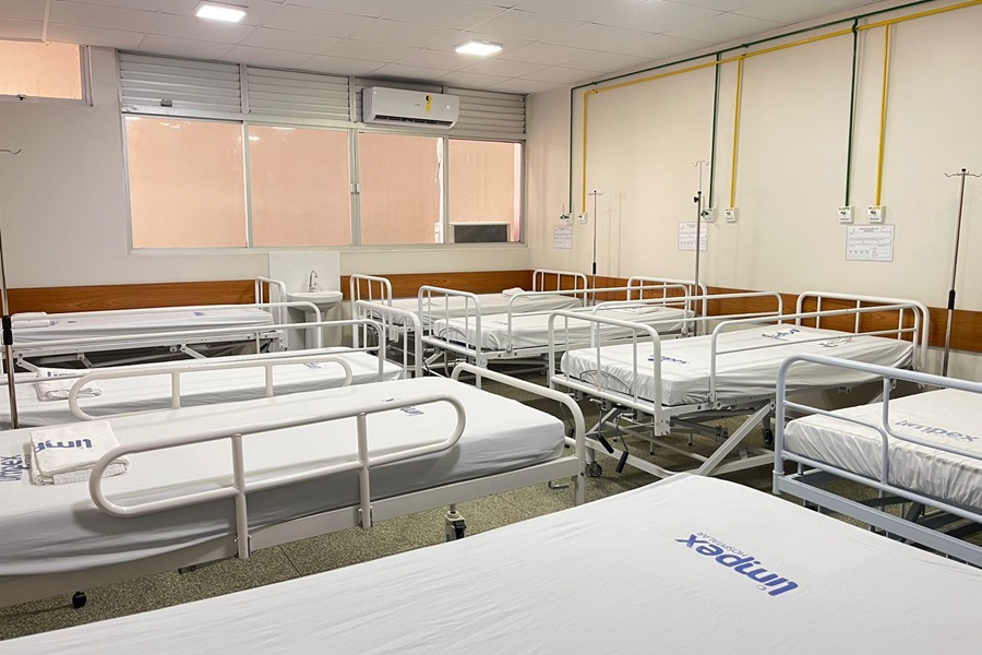 Governo do Amapá abre enfermaria com nove leitos novos no Hospital de Emergências