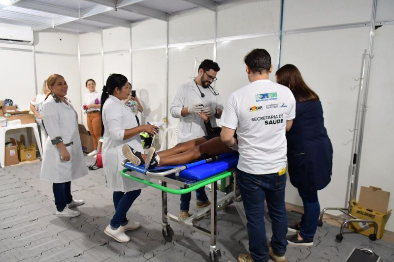 Governo do Estado promove oficinas, rodas de conversa e ações de assistência em saúde durante a 53ª Expofeira do Amapá