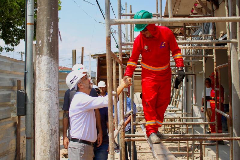 Governador Clécio Luís acompanha fase final da obra de construção da primeira Oficina Ortopédica do Amapá
