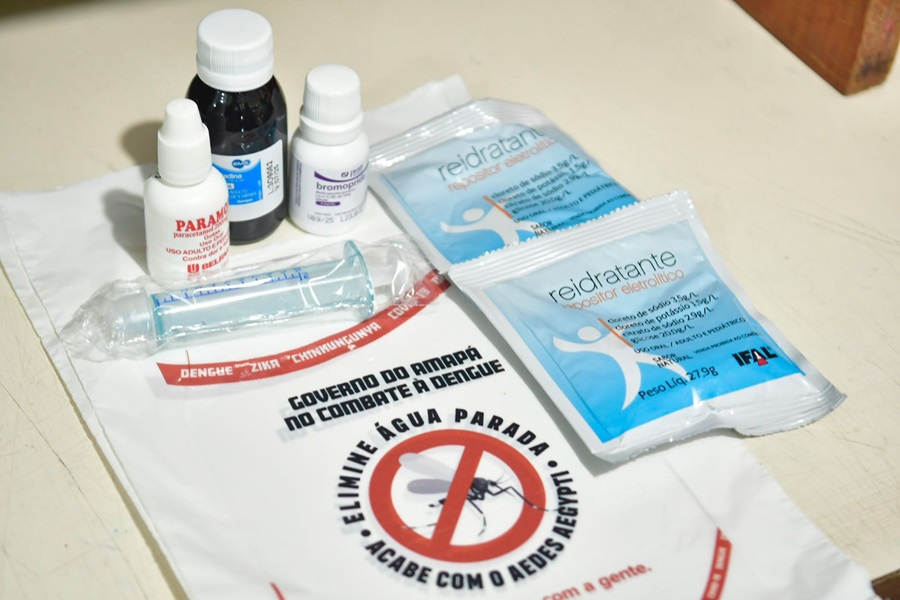 Governo do Amapá abastece Hospital de Oiapoque com medicação para tratamento de sintomas da dengue