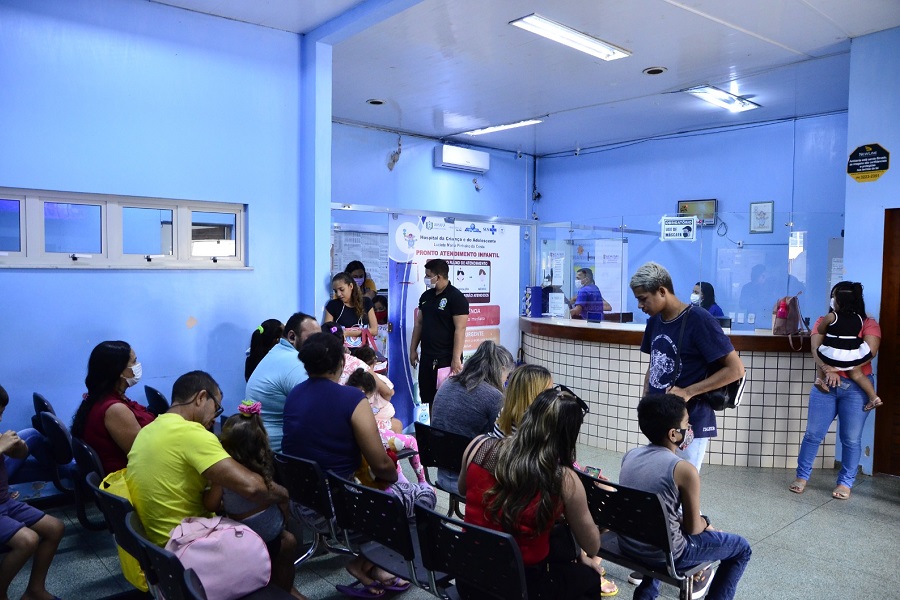 Pronto Atendimento Infantil registra mais de 60% dos atendimentos em baixa complexidade e Governo do Amapá orienta fluxo 