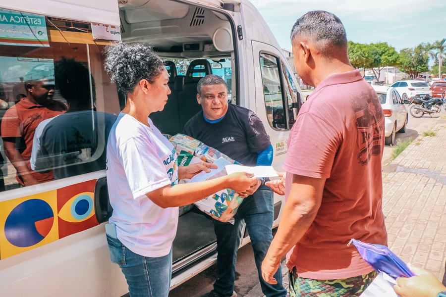 Amapá Sem Fome: Governo do Estado entrega 100 kits de alimentos para atender pacientes ostomizados