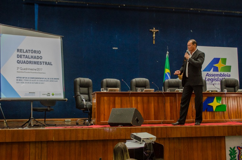 Governo presta contas dos recursos da saúde no último quadrimestre de 2017