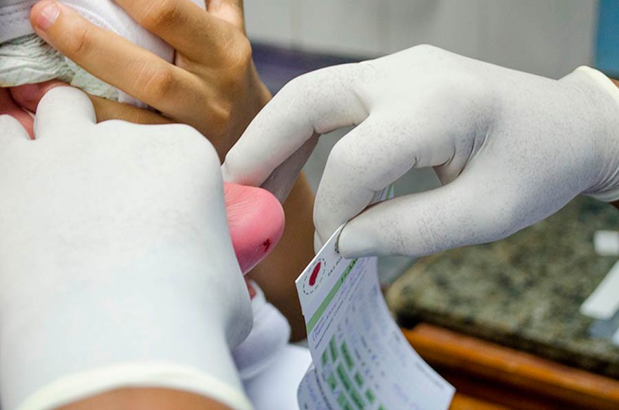 Hemoap analisou mais de 9 mil testes do pezinho em 2017