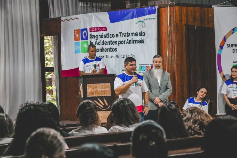 Governo do Amapá realiza treinamento para identificação e controle de escorpiões