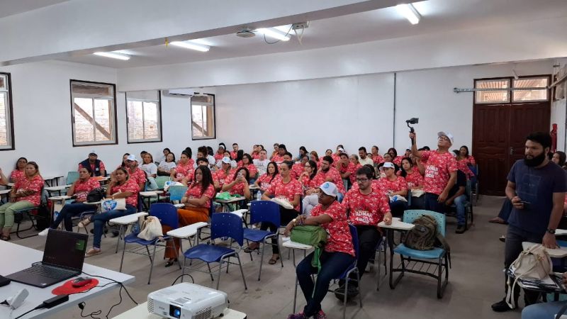Governo do Amapá capacita profissionais de saúde sobre paralisias e vacinação contra poliomielite no Oiapoque