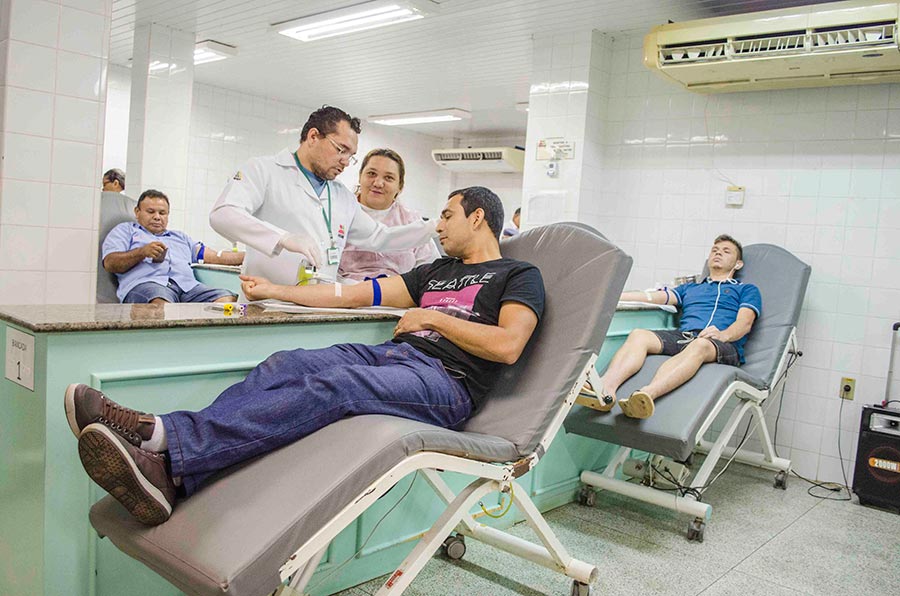 Hemoap realiza programação para homenagear doadores de sangue