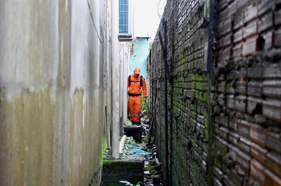 Corpo de Bombeiros e Defesa Civil realizam programação de combate ao Aedes aegypti