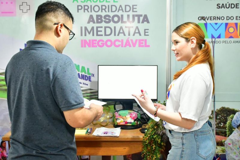 Governo do Estado realiza ações para orientar pacientes com sobrepeso e obesidade na 53ª Expofeira