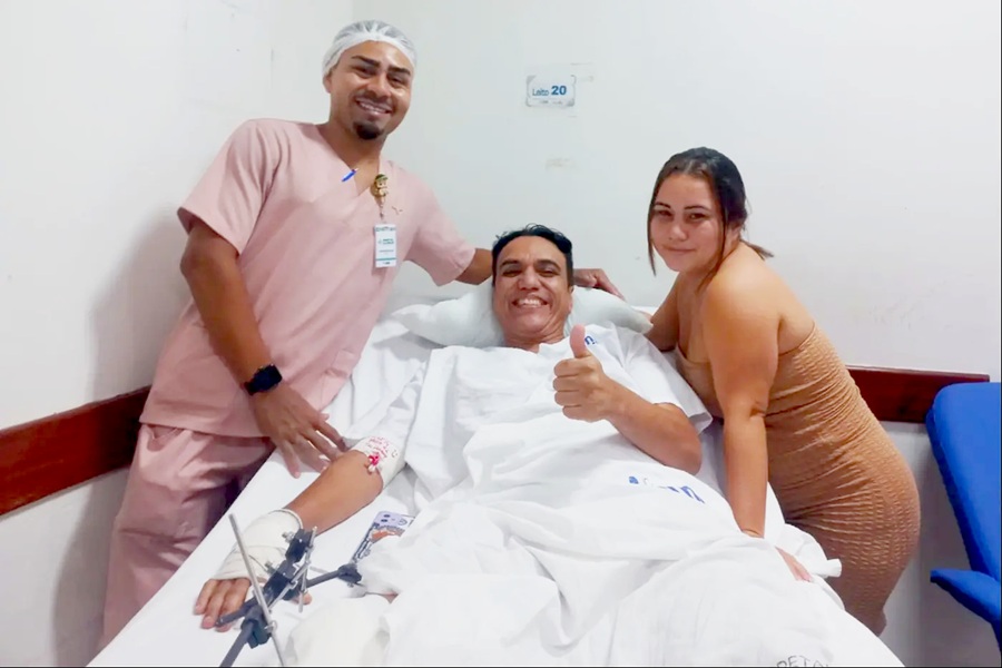 'Acordei na sala vermelha com suporte médico, escuta e apoio humanizado', diz paciente do Zera Fila após cirurgia ortopédica