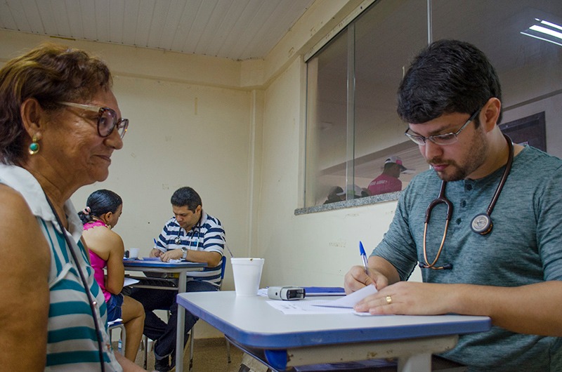 Consultas médicas estão entre os serviços mais procurados na Ação Global