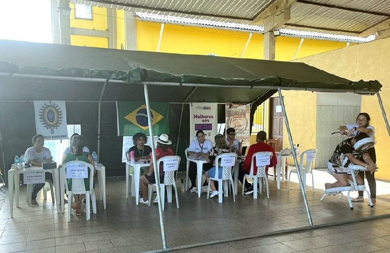 Governo do Amapá e Exército Brasileiro levam serviços de saúde e cidadania aos moradores de Calçoene