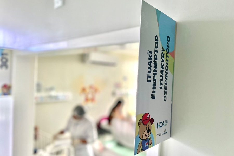 Com enfermaria indígena, Governo do Amapá garante inclusão e atendimentos humanizados no Hospital da Criança e Adolescente