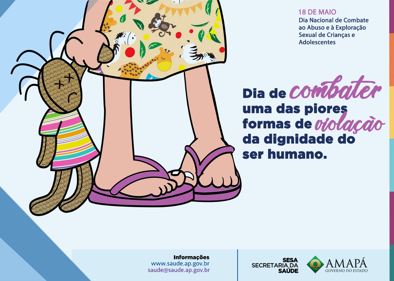 Mais de 80 crianças, vítimas de abuso e exploração sexual, foram atendidas no AP em 2017