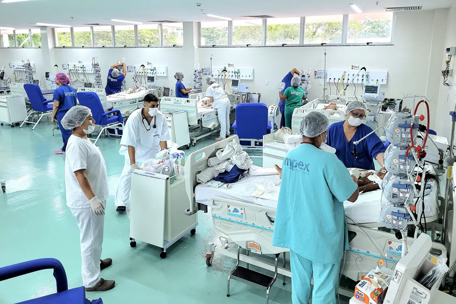 Nova UTI pediátrica do Hospital da Criança e Adolescente começa a receber pacientes