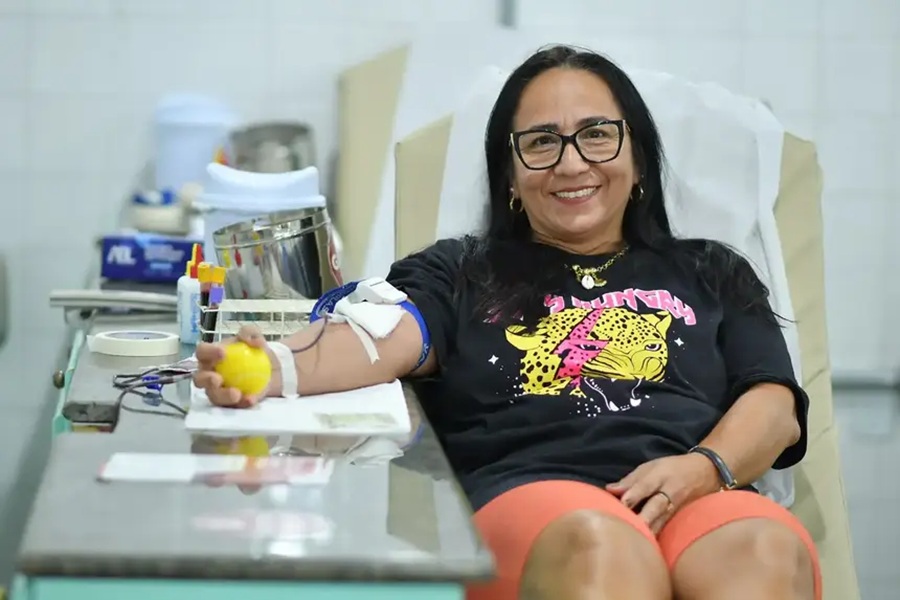 Junho Vermelho: Governo do Amapá entra no clima junino para incentivar doação de sangue no Hemoap