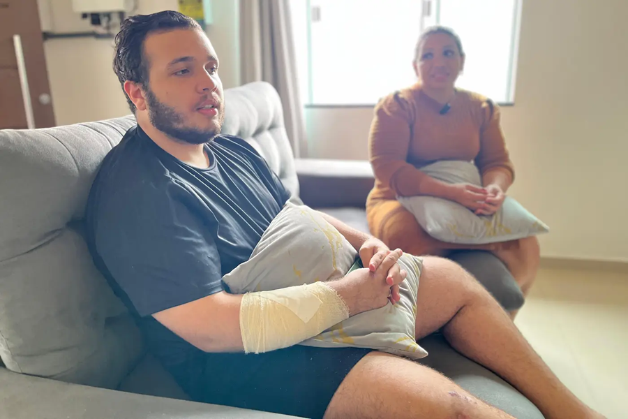 'Fui abraçada no pior momento da vida', diz mãe ao ver atendimento do filho no Hospital de Emergência, em Macapá