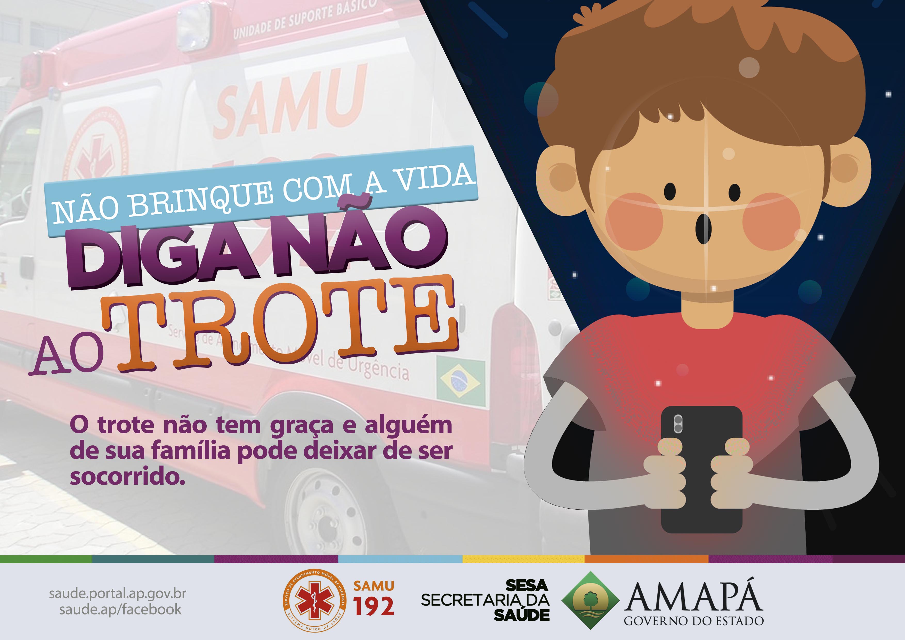 Samu teve mais de 20,4 mil chamadas falsas de emergência e alerta sobre os riscos