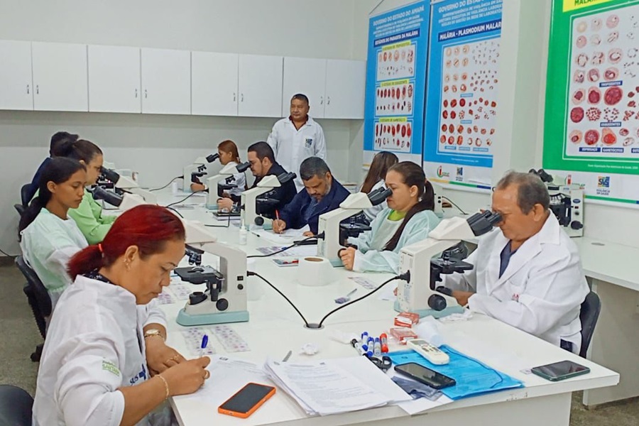 Governo do Amapá capacita especialistas em observações microscópicas para diagnósticos da malária e doença de Chagas