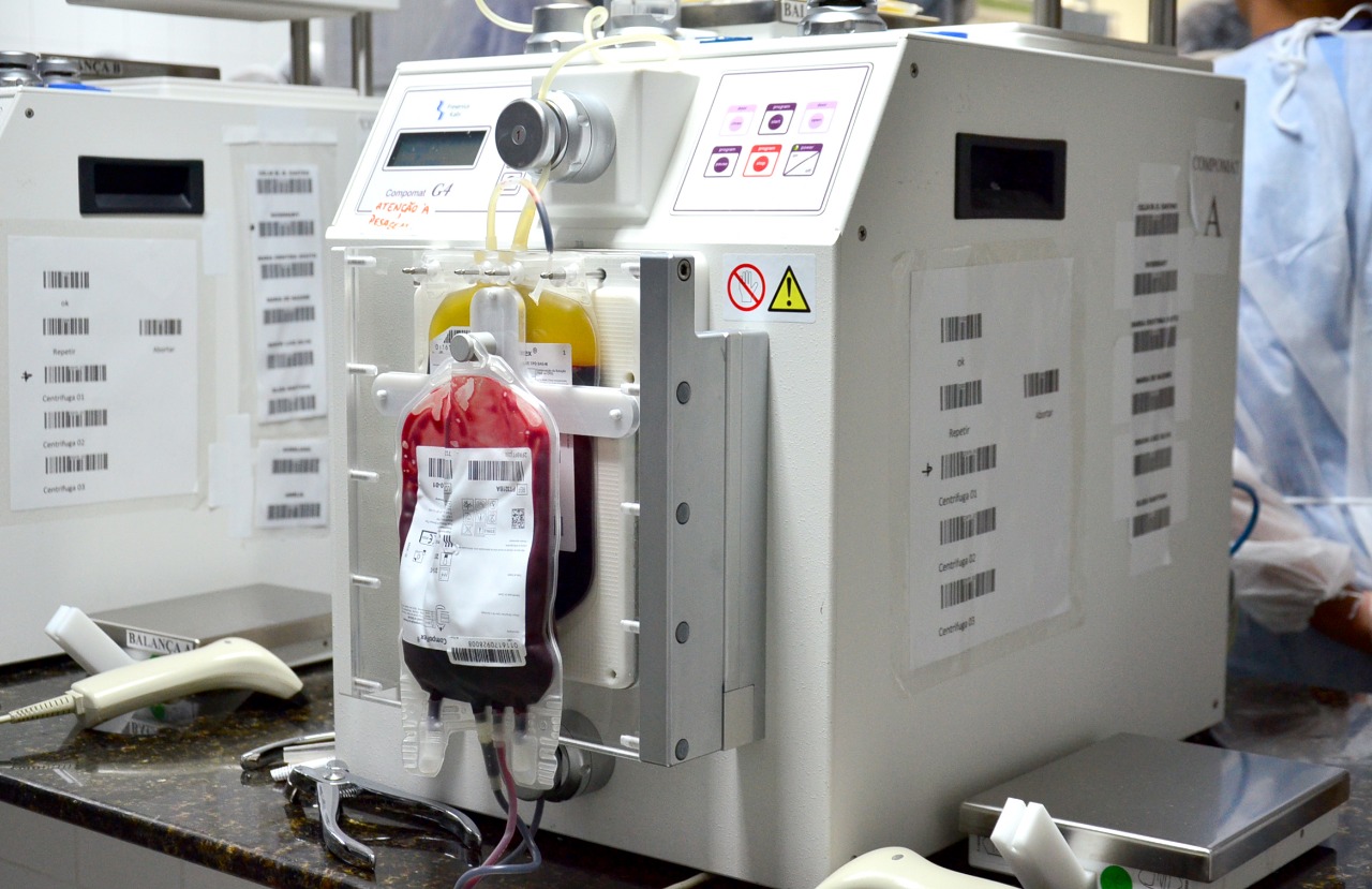 Doação de sangue só pode ser feita durante a semana no Hemoap