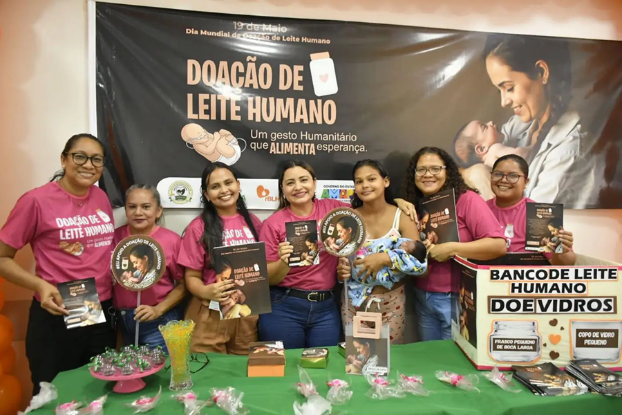 Hospital da Mulher Mãe Luzia celebra Dia Mundial de Doação de Leite Humano no Amapá