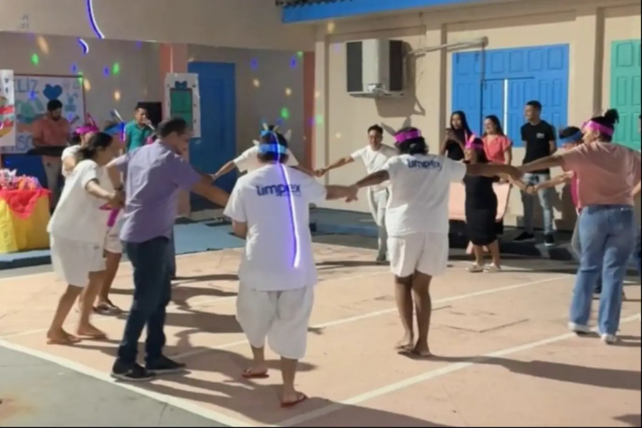 Governo do Amapá promove bem-estar e alegria com 'Luau de Páscoa' para pacientes da psiquiatria do Hcal