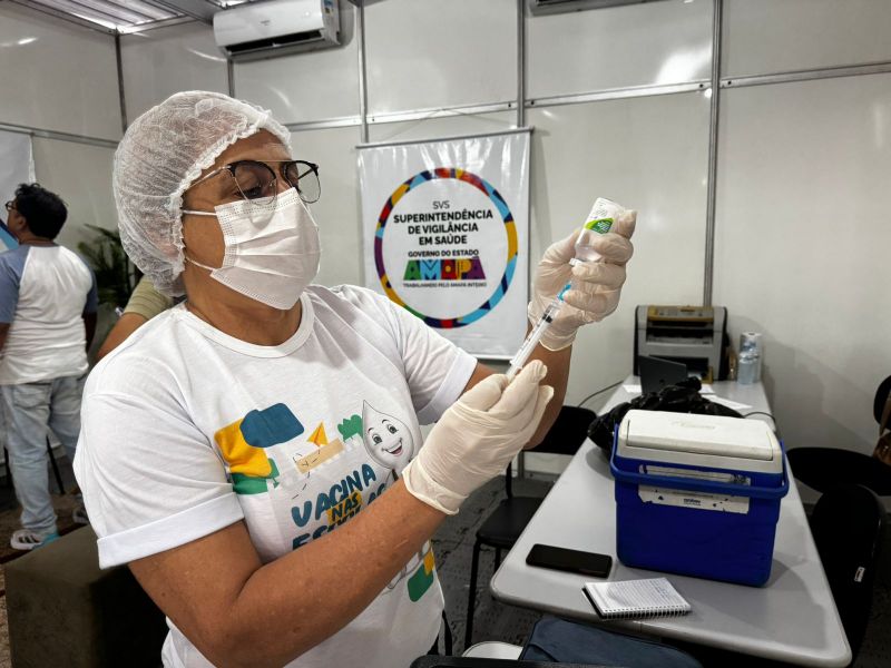 Governo do Amapá leva vacinação para empreendedores que atuarão na 53ª Expofeira