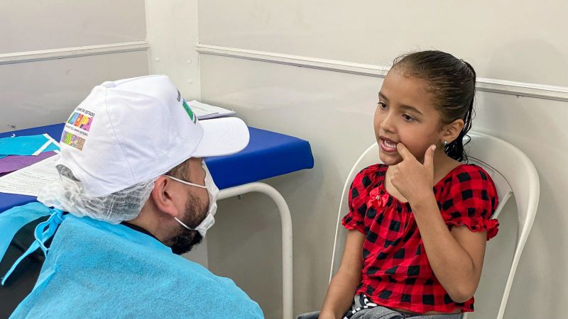 Moradores do habitacional São José recebem atendimentos odontológicos do 'Mais Sorriso' do Governo do Amapá