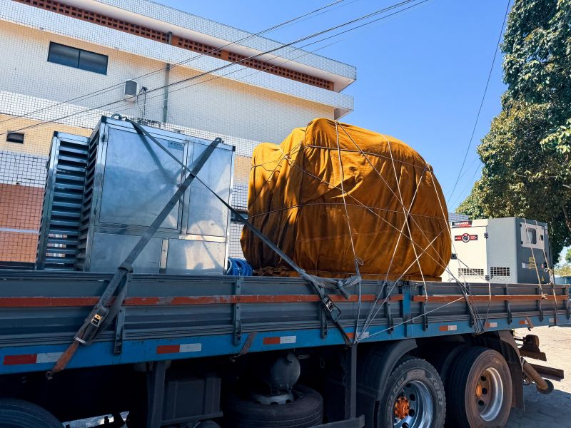 Governo do Amapá recebe primeiro aparelho de ressonância magnética da rede pública de saúde no Hospital de Clínicas, em Macapá