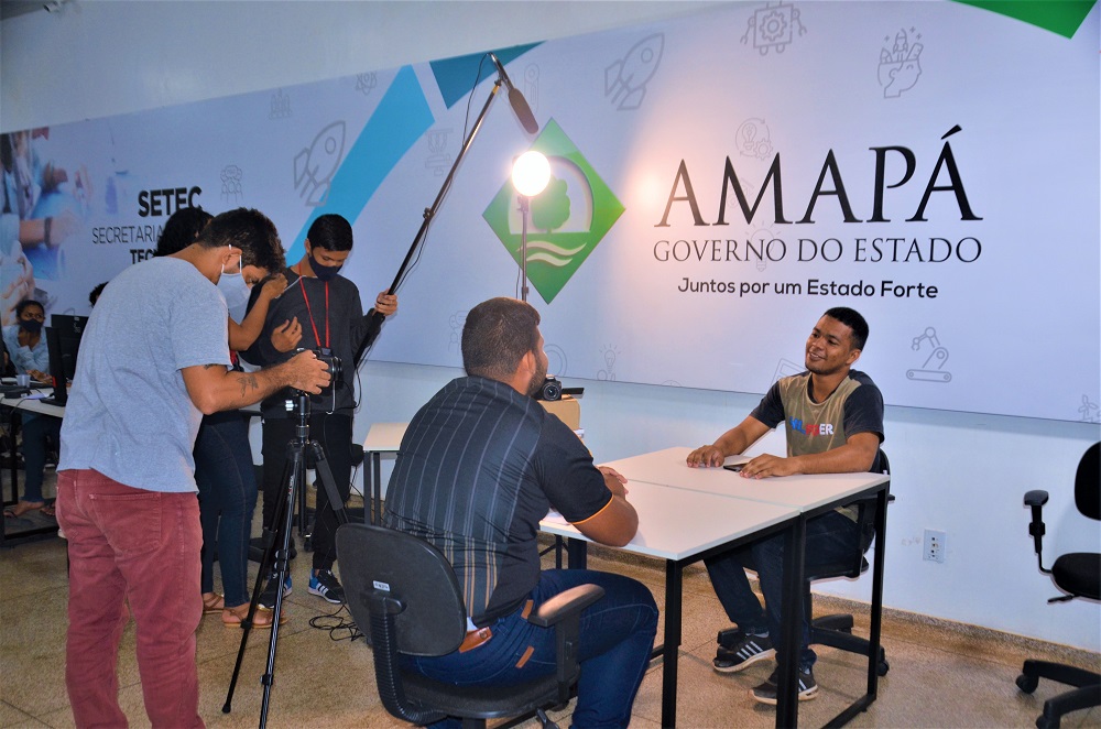 Projeto Cine Perifa promove oficina de audiovisual para bolsistas do Amapá Jovem