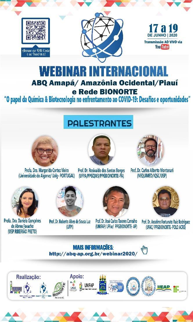 Webinar internacional discute o papel da química e biotecnologia no enfrentamento à Covid-19