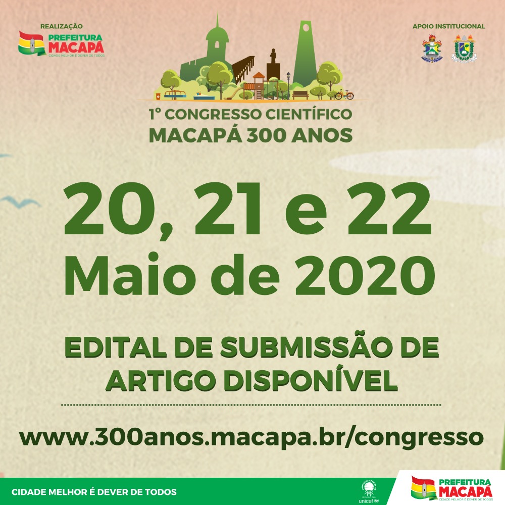 1º Congresso Científico Macapá 300 anos 