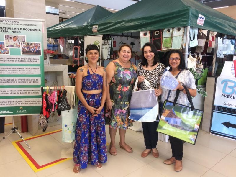 Governo do Amapá reativa projeto 'Feira Solidária' para empreendedores comercializarem durante final de ano, em Macapá